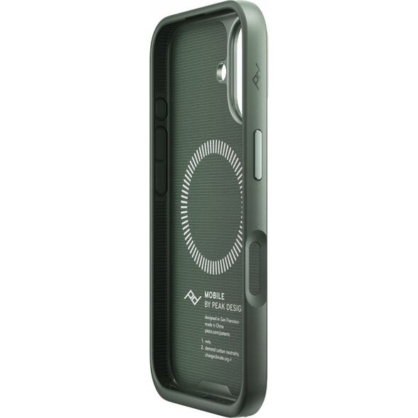 Peak Design Peak Design case Apple iPhone 16 Mobile Everyday Fabric Case, sage