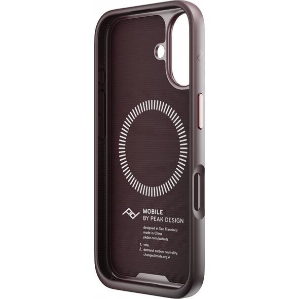 Peak Design Peak Design case Apple iPhone 16 Mobile Everyday Fabric Case, eclipse