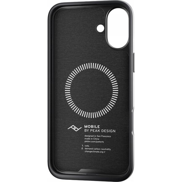 Peak Design Peak Design case Apple iPhone 16 Plus Mobile Everyday Fabric Case, charcoal