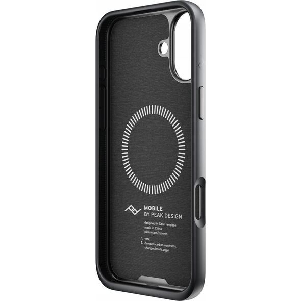 Peak Design Peak Design case Apple iPhone 16 Plus Mobile Everyday Fabric Case, charcoal