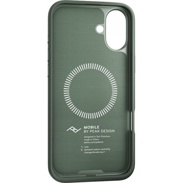 Peak Design Peak Design case Apple iPhone 16 Plus Mobile Everyday Fabric Case, sage