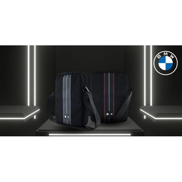 Torba BMW BMW BMTB10COMPVSKR Tablet Bag 10" Black Nylon Red Stripe