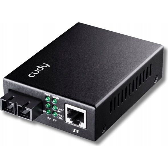 Konwerter światłowodowy Cudy MC100GSB-40B Media konwerter