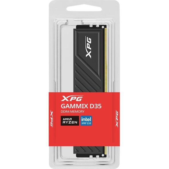 Pamięć ADATA XPG Gammix D35, DDR4, 32 GB, 3200MHz, CL16 (AX4U320032G16A-SBKD35)