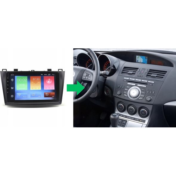 Radio samochodowe Maestro RADIO NAWIGACJA GPS MAZDA 3 2009-2013 ANDROID