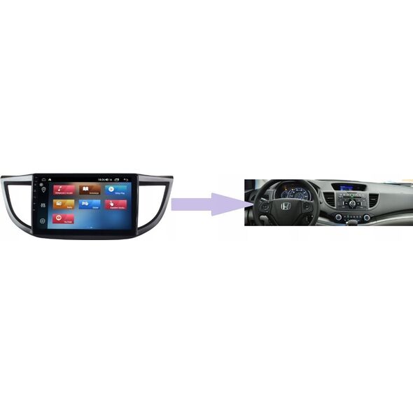 Radio samochodowe Honeywell RADIO NAWIGACJA GPS HONDA CR-V IV 2012-17 ANDROID