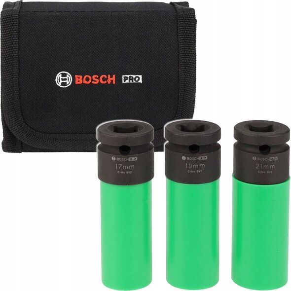 Bosch ZESTAW KLUCZY NASADOWYCH 1/2'' XL PRO S 3SZT. (1 KPL)