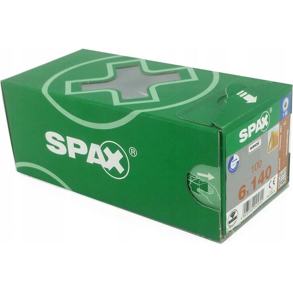 Spax WKRĘT TALERZOWY (100) 6*140MM TX WIROX SPAX (1 OP)