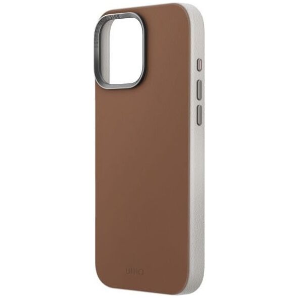 Uniq UNIQ Lyden DS iPhone 16 Pro 6.3" Magclick Charging case beige/caramel-ivory