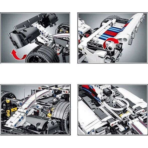 Jokomisiada Klocki techniczne 1152-elementów Bolid F1.FW41 auto wyścigowe ZA5309