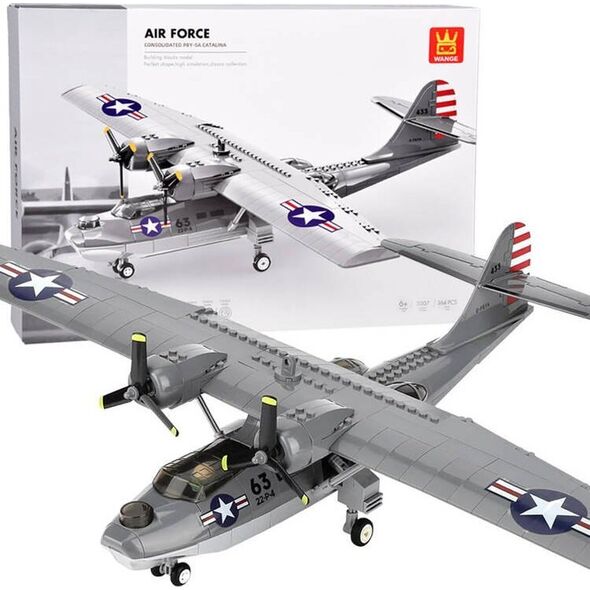 Jokomisiada Klocki techniczne samolot bojowy PBY-5A Catalina 364 elementów ZA5322