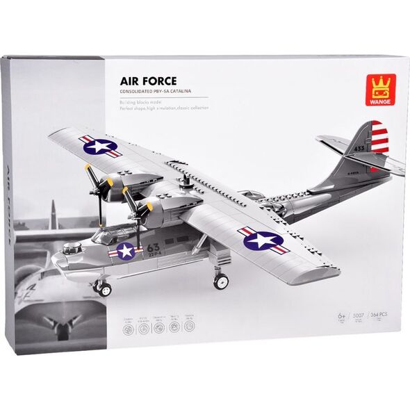 Jokomisiada Klocki techniczne samolot bojowy PBY-5A Catalina 364 elementów ZA5322