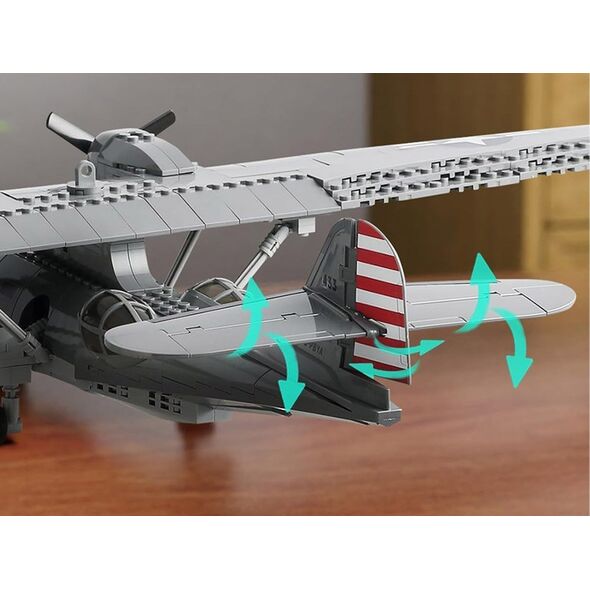 Jokomisiada Klocki techniczne samolot bojowy PBY-5A Catalina 364 elementów ZA5322