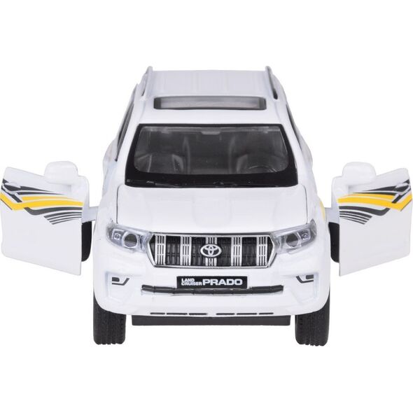 Jokomisiada Auto metalowe model TOYOTA LAND CRUISER PRADO światło dźwięk SUV ZA5056