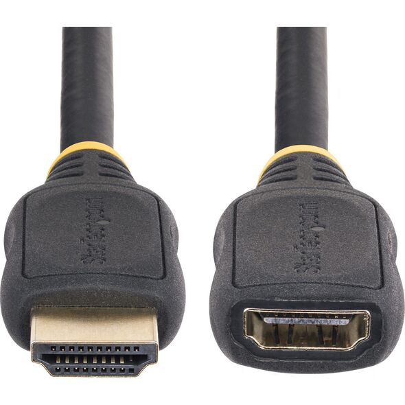 Kabel StarTech StarTech HD2MF6FL kabel HDMI 2 m HDMI Typu A (Standard) Czarny