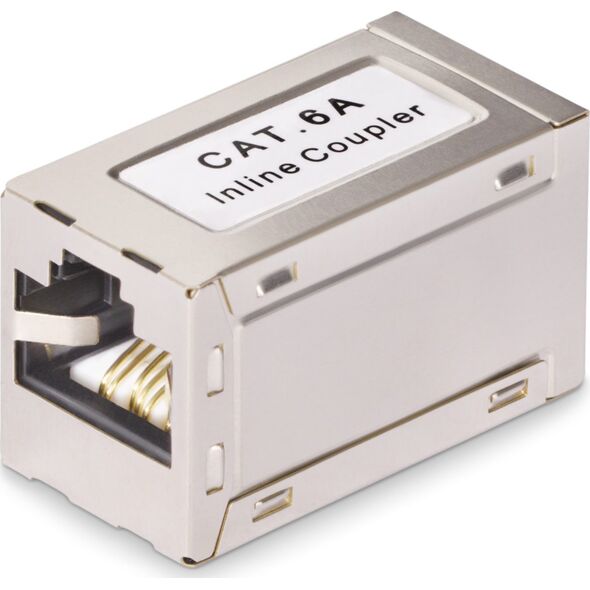 StarTech StarTech IN-CAT6A-COUPLER-S1 zmieniacz płci / kabli RJ-45 Srebrny
