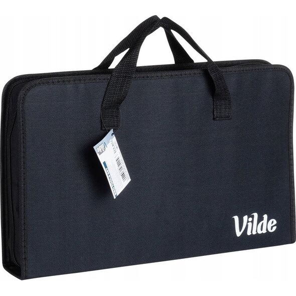 Vilde Zestaw Przyborów Akcesoria do Grilla Stalowe z Etui VILDE 33 el.