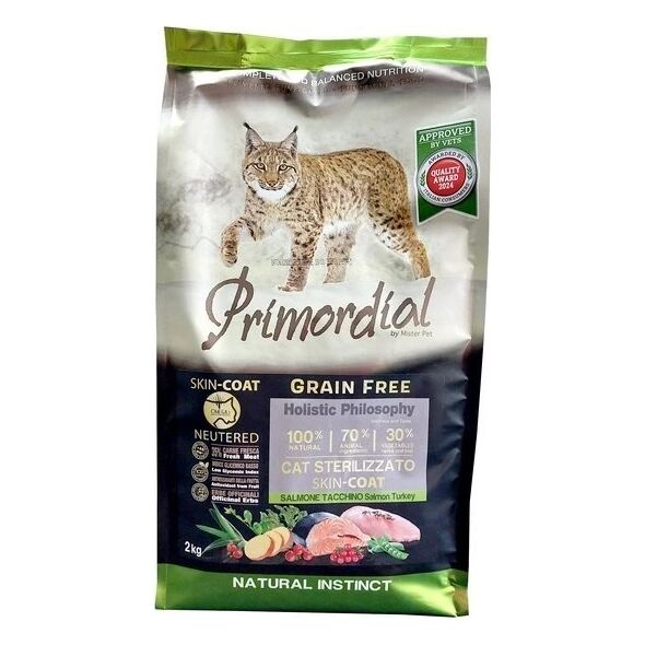 Primordial Primordial Skin Coat Karma Dla Kota Łosoś Indyk 2kg
