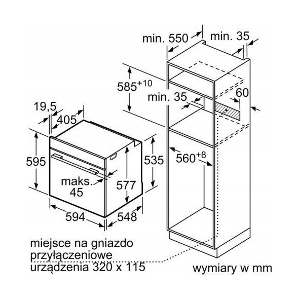 Piekarnik Siemens Siemens HB776G1B1
