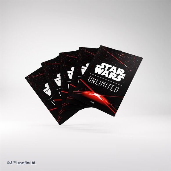 Gamegenic Gamegenic: Star Wars Unlimited - Art Sleeves - Space Red