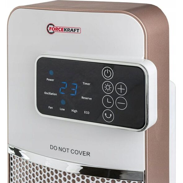 Termowentylator ROCKFORCE / WMC TERMOWENTYLATOR 4-F Z PILOTEM 2000W   /FORCEKRAFT