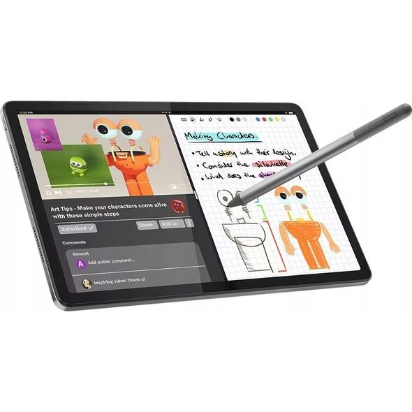 Tablet Lenovo Lenovo Tab K11 ZADK - Tablet - Android 13 oder hoher - 128 GB eMMC - 27.9 cm (11") IPS (1920 x 1200) - microSD-Steckplatz - 4G - LTE - Luna Gray - Lenovo TopSeller