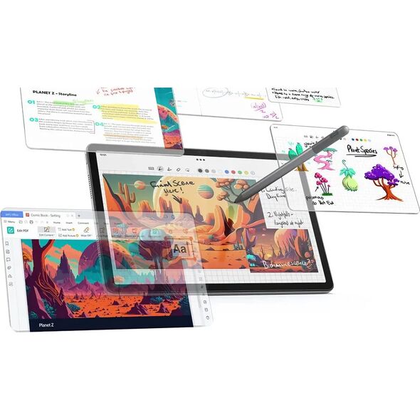 Tablet Lenovo Lenovo Tab K11 ZADK - Tablet - Android 13 oder hoher - 128 GB eMMC - 27.9 cm (11") IPS (1920 x 1200) - microSD-Steckplatz - 4G - LTE - Luna Gray - Lenovo TopSeller