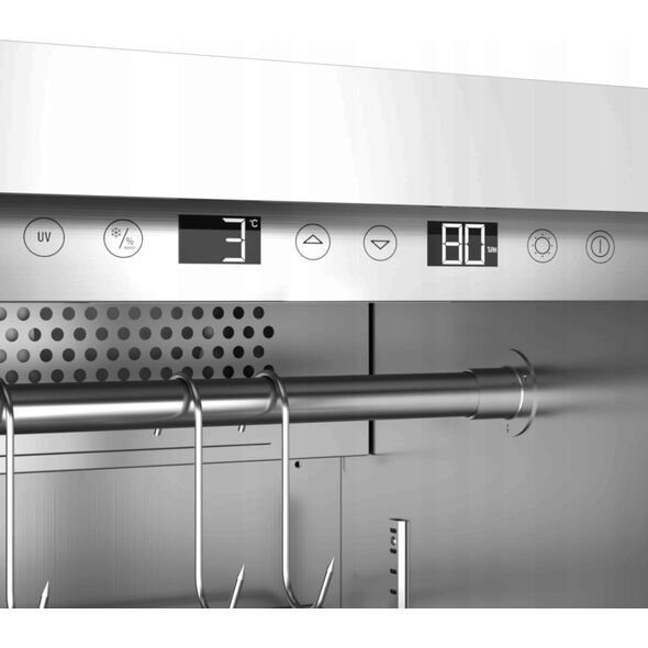 Caso Caso | Dry aging cabinet with compressor technology | DryAged Master 125 | Energy efficiency class Not apply | Free standing | Bottles capacity Not apply | Cooling type Compressor technology | Nerūdijantis plienas
