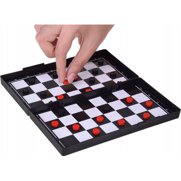 Jokomisiada Zestaw gier 3w1 szachy warcaby chińczyk MAGNETYCZNE strategiczna GR0676