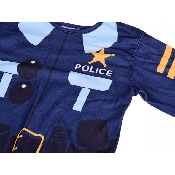 Jokomisiada Strój policjanta Mundur POLICJA przebranie na imprezę bal karnawał ZA5304