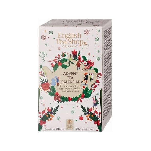Kalendarz adwentowy English Tea Shop English Tea Shop, Biały kalendarz adwentowy, Advent Calendar, 25 saszetek
