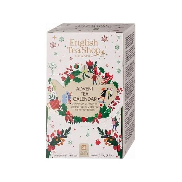 Kalendarz adwentowy English Tea Shop English Tea Shop, Biały kalendarz adwentowy, Advent Calendar, 25 saszetek
