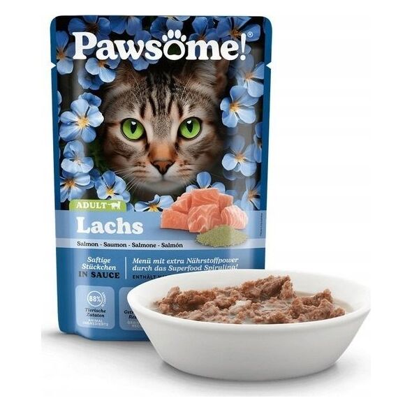 Pawsome Pawsome Adult Lachs - łosoś saszetka 85g
