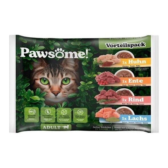 Pawsome Pawsome Mixpack saszetki 4x85g