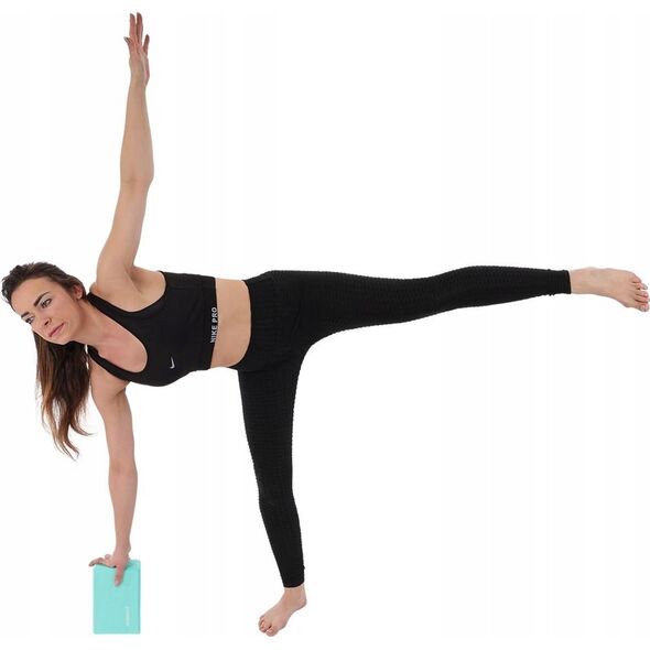 ENERO FIT BLOK KOSTKA DO ĆWICZEŃ JOGA PILATES FITNESS ŻÓŁTA ENERO FIT