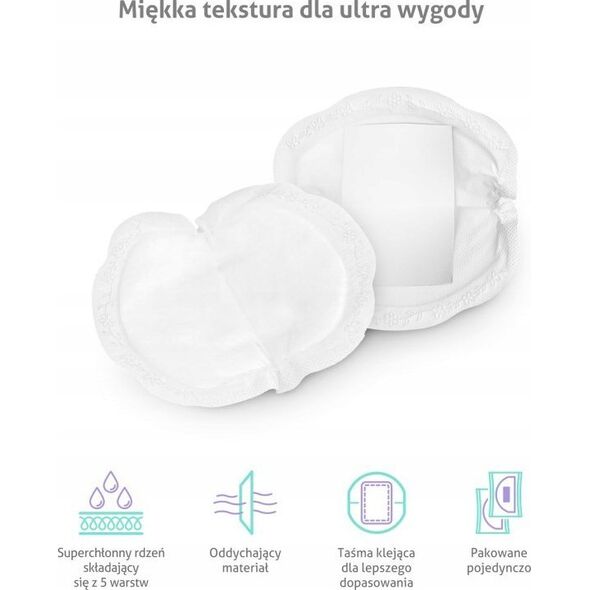 TrueLife TrueLife Nutrio Breast Pads Classic 100 pack
