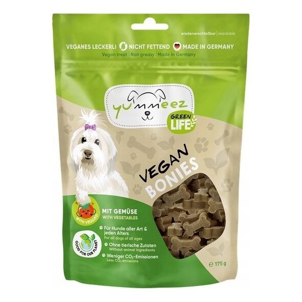 Yummeez Yummeez Green Life Vegan Bonies Kosteczki warzywne 175g
