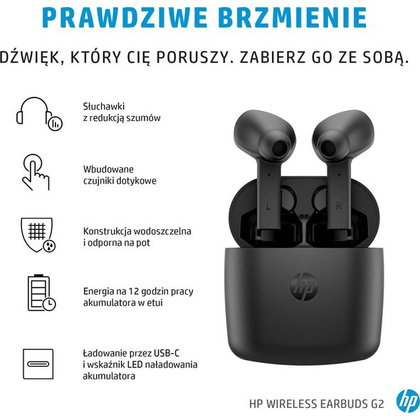 Słuchawki HP Wireless Earbuds G2