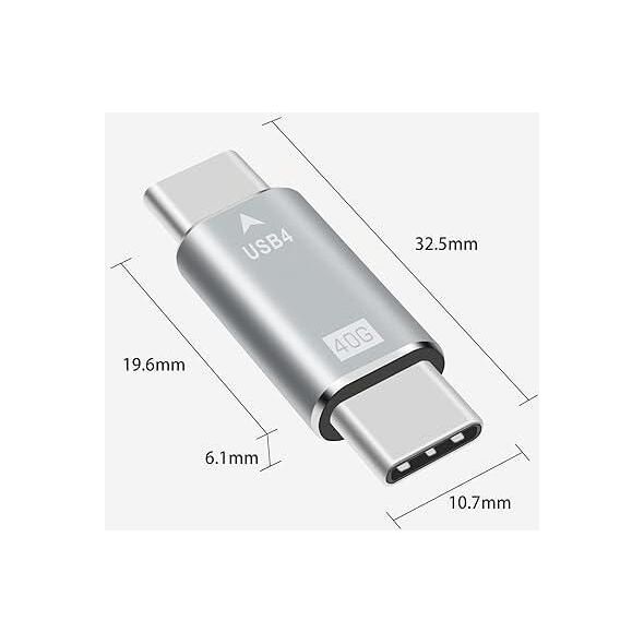 Kabel USB MicroConnect Premium USB4 Gen 3x2 USB-C