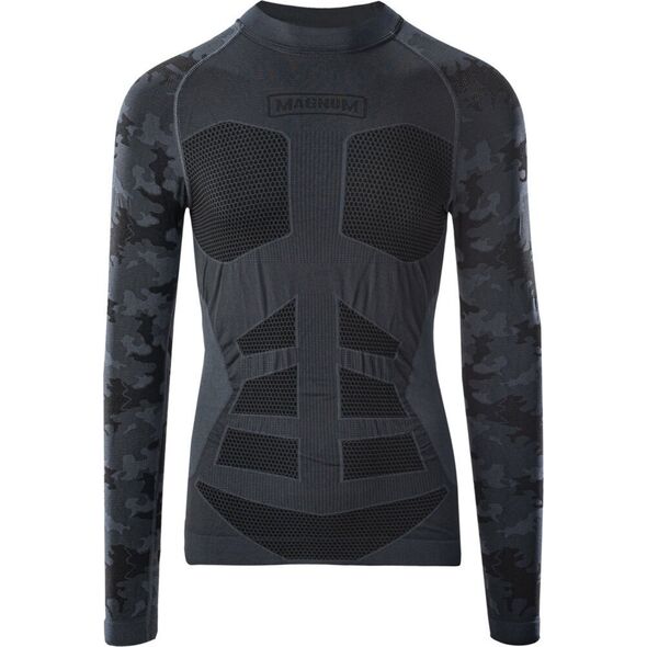 Magnum Męska bluza bielizna termoaktywna Magnum Camo Top szara rozmiar S