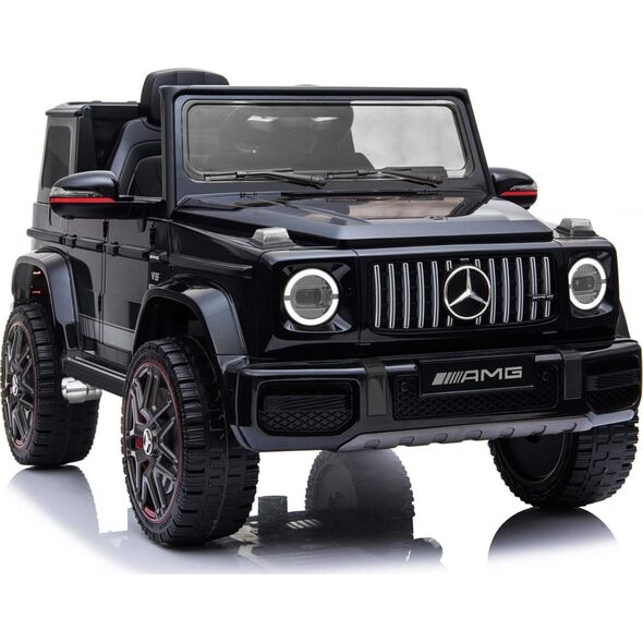 Ramiz Mercedes AMG G63 dla dzieci Czarny + Pilot + MP3 LED + Wolny Start + EVA + Pasy