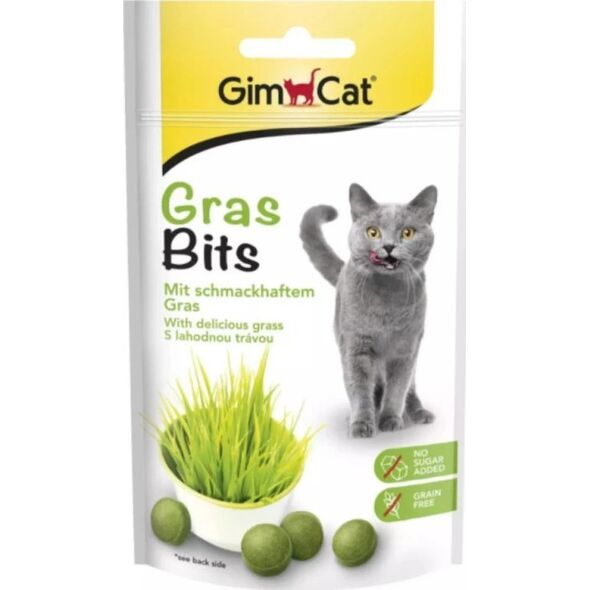 Gimborn GIMCAT GrasBits Przysmak z Trawą 425g