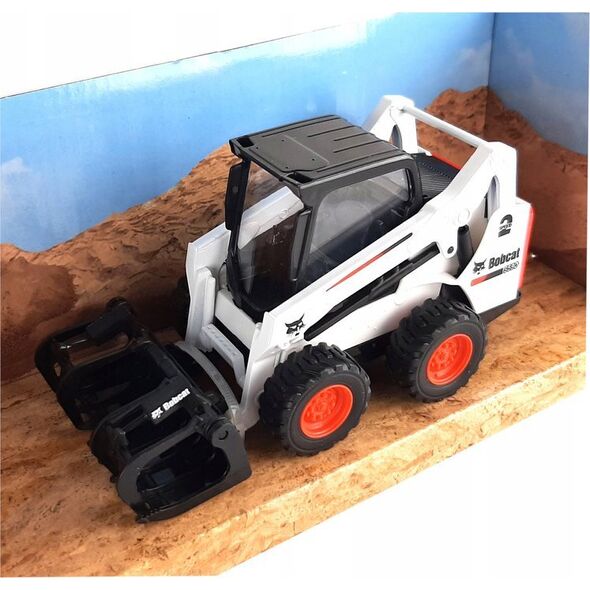 Bburago BBURAGO 10cm construction vehicle Bobcat, assort., 18-31800