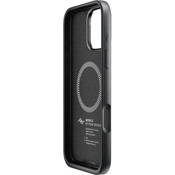 Peak Design Peak Design case Apple iPhone 16 Pro Max Mobile Everyday Fabric Case, charcoal