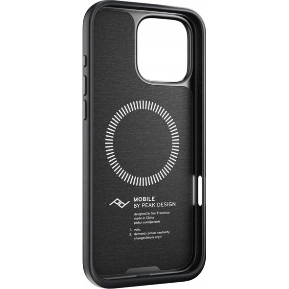 Peak Design Peak Design case Apple iPhone 16 Pro Max Mobile Everyday Loop Case, charcoal