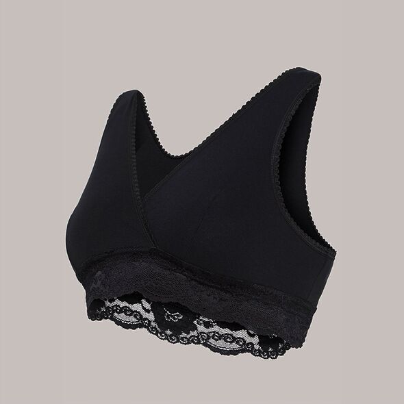 Carriwell CARRIWELL crossover sleeping nursing bra Black L 2512