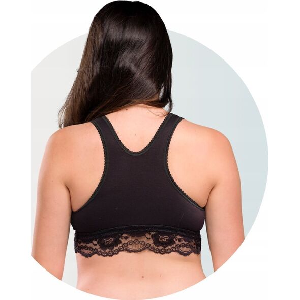 Carriwell CARRIWELL crossover sleeping nursing bra Black L 2512