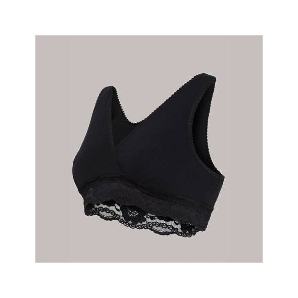 Carriwell CARRIWELL crossover sleeping nursing bra Black M 2511