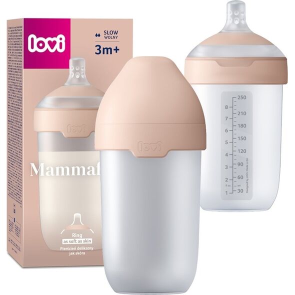 Lovi LOVI feeding bottle Mammafeel, 250 ml, 21/596