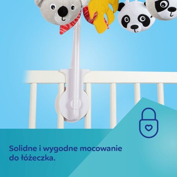 Canpol CANPOL BABIES sensory mobile with music box/Bluetooth BabiesBoo, 68/093